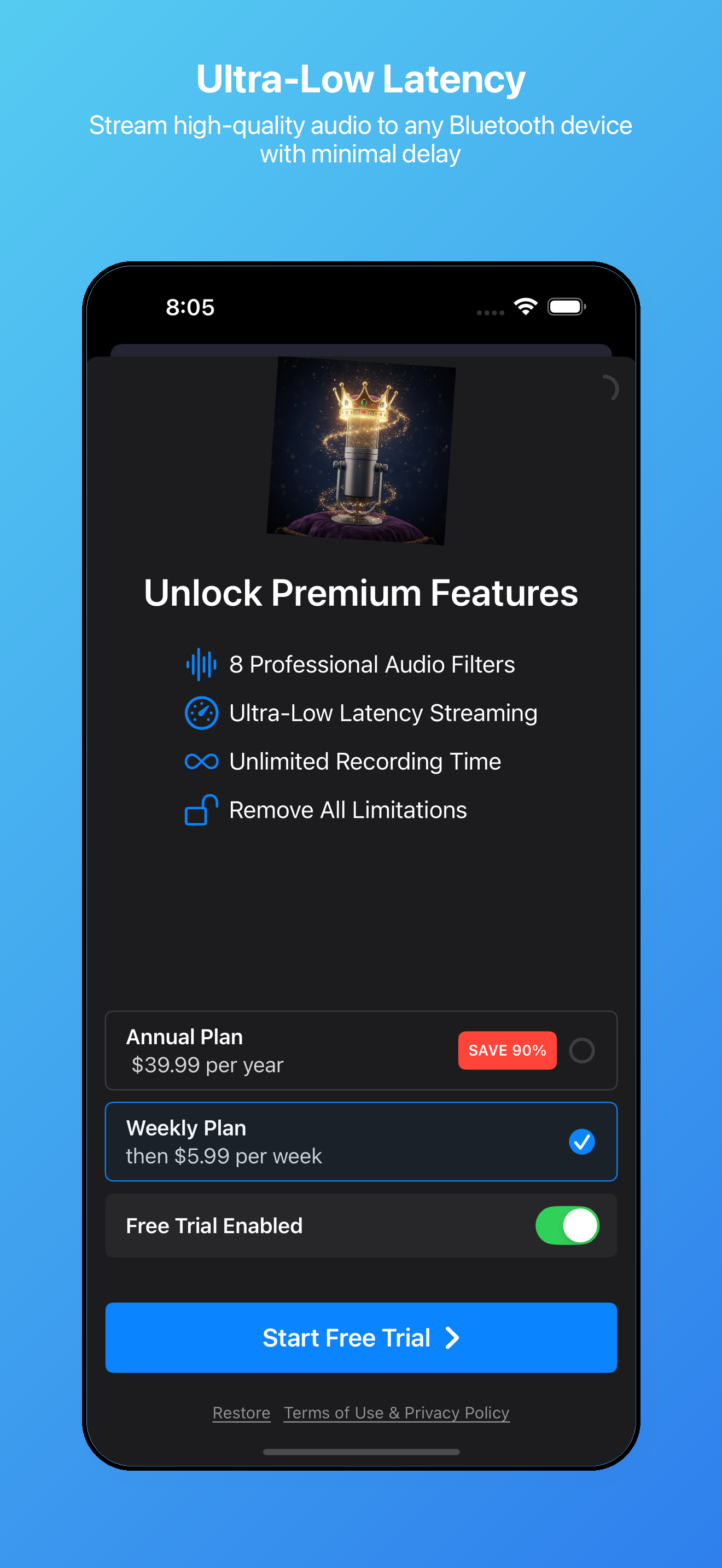 Ultra-Low Latency Streaming